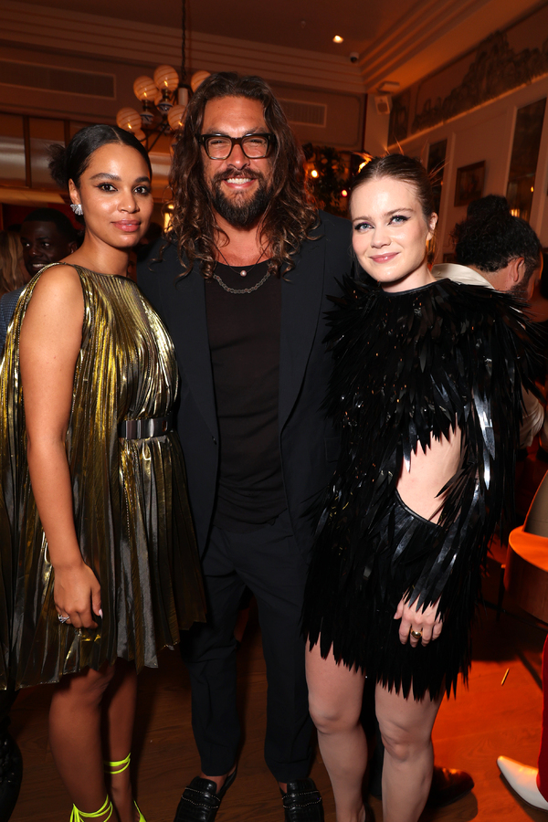 Nesta Cooper, Jason Momoa and Hera Hilmar