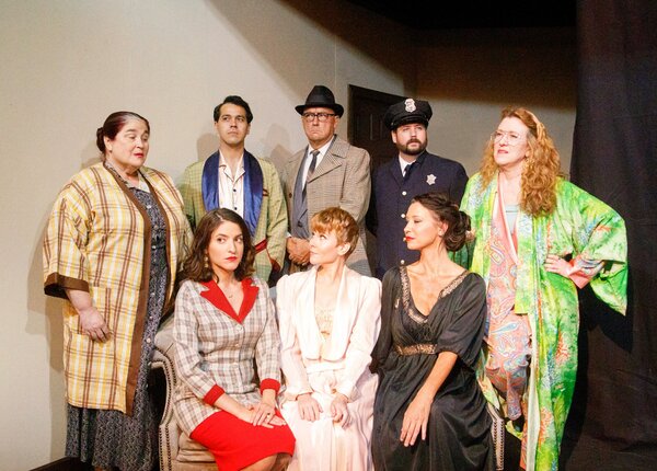 (Standing) Lisa J. Salas, Ben Billand, Jack Bernaz, Sean Spencer, Michele Selin
(Seated) Nina Rose Carlin, Courtney Shaffer, Jennifer Lee Moody