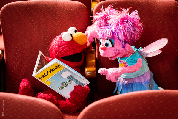 Abby and Elmo