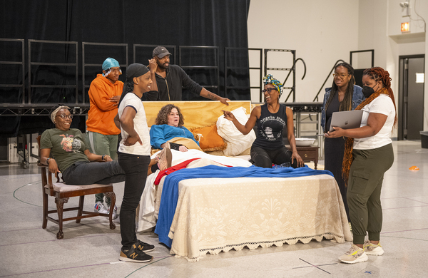 Photos: Go Inside Rehearsals for Steppenwolf's THE MOST SPECTACULARLY LAMENTABLE TRIAL OF MIZ MARTHA WASHINGTON Image
