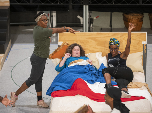 Photos: Go Inside Rehearsals for Steppenwolf's THE MOST SPECTACULARLY LAMENTABLE TRIAL OF MIZ MARTHA WASHINGTON Image