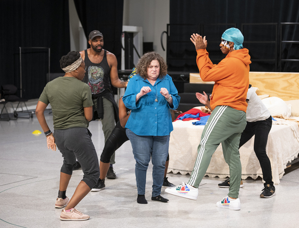 Photos: Go Inside Rehearsals for Steppenwolf's THE MOST SPECTACULARLY LAMENTABLE TRIAL OF MIZ MARTHA WASHINGTON Image