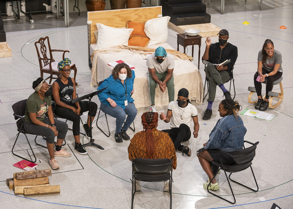 Photos: Go Inside Rehearsals for Steppenwolf's THE MOST SPECTACULARLY LAMENTABLE TRIAL OF MIZ MARTHA WASHINGTON Image