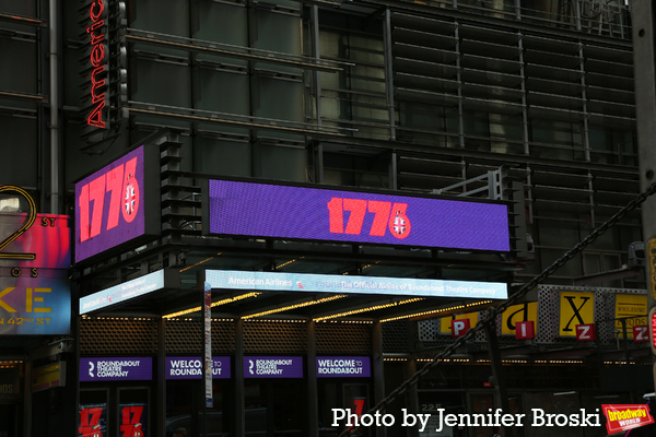 Up on the Marquee: 1776 Image