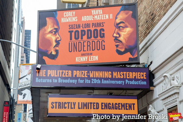 Up on the Marquee: TOPDOG/UNDERDOG  Image