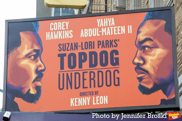 Up on the Marquee: TOPDOG/UNDERDOG Image