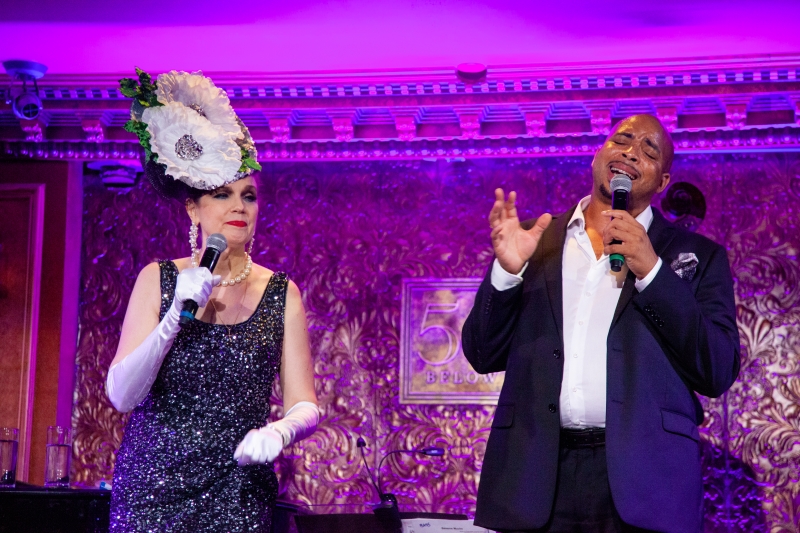 Photos: DANTE HARRELL AND ABIGAIL ALDRIDGE at 54 Below Image