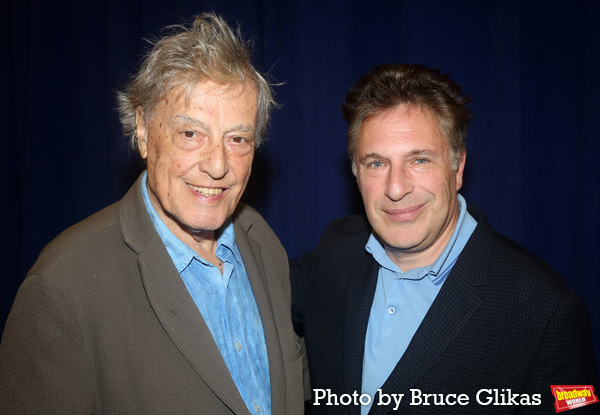 Playwright Tom Stoppard and Director Patrick Marber Photo