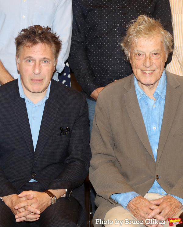 Director Patrick Marber and Playwright Tom Stoppard Photo
