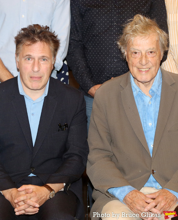 Photos: Tom Stoppard, Patrick Marber, and the Cast of LEOPOLDSTADT Meet the Press Image