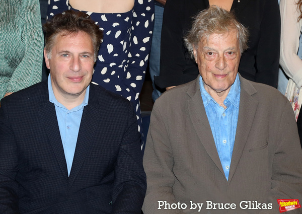 Director Patrick Marber and Playwright Tom Stoppard Photo