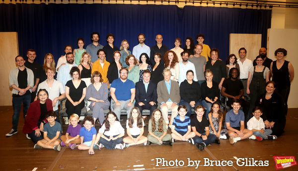 The Leopoldstadt on Broadway Company, Creatives & Crew pose with Director Patrick Mar Photo