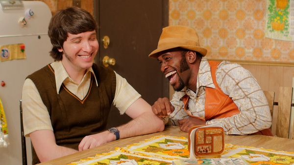 Joshua Fulmer as Jerry (left) and Sean Philippe as Steve (right)  Photo