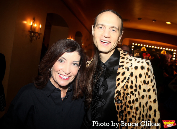 Governor of New York Kathy Hochul and Producer Jordan Roth  Photo
