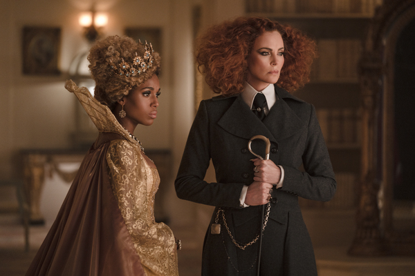 The School for Good and Evil (L-R) Kerry Washington as Professor Dovey, Charlize Ther Photo
