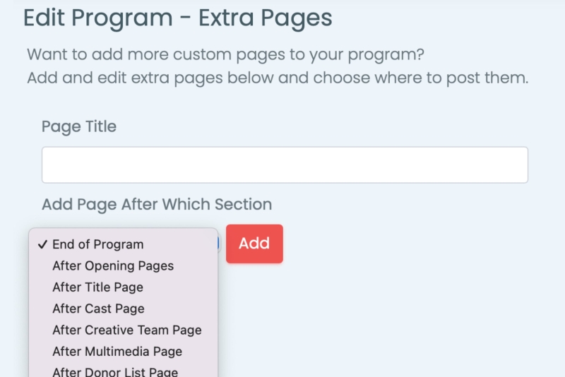 Create Interactive Show Programs for Your School's Fall Show With Stage Mag Image