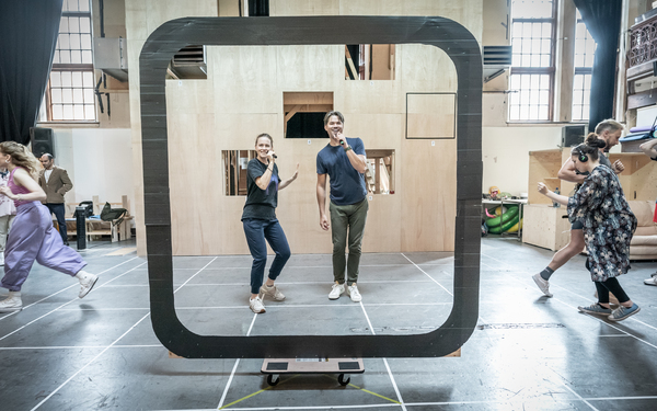 Photos: Andrew Rannells, Katie Brayben, and More in Rehearsal For TAMMY FAYE 
