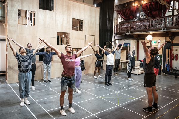 Photos: Andrew Rannells, Katie Brayben, and More in Rehearsal For TAMMY FAYE 