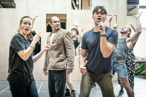 Photos: Andrew Rannells, Katie Brayben, and More in Rehearsal For TAMMY FAYE Image