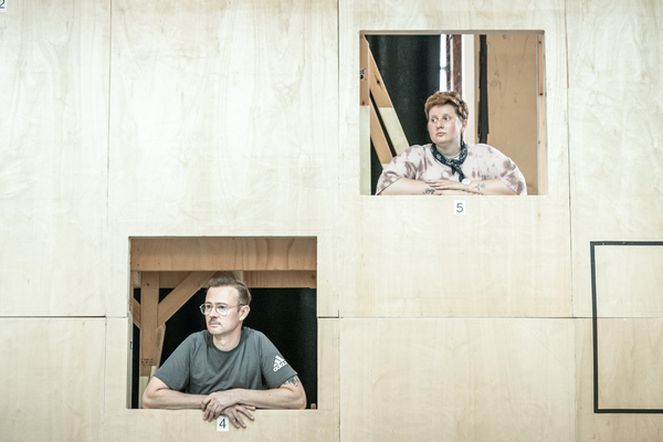 Photos: Andrew Rannells, Katie Brayben, and More in Rehearsal For TAMMY FAYE Image