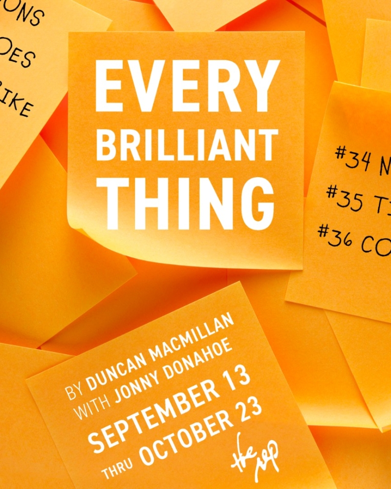 Review: EVERY BRILLIANT THING at Arkansas Repertory Theatre opens the 2022/2023 season 
