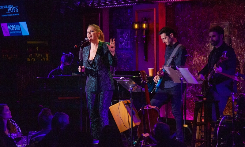 Review: Elizabeth Stanley Owns NEW YORK POPS UNDERGROUND Benefit at 54 Below Image