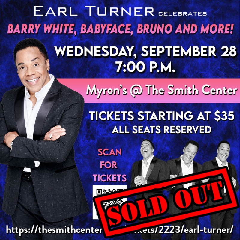 Feature: EARL TURNER talks about life, cruising, and selling out Myron's at The Smith Center 