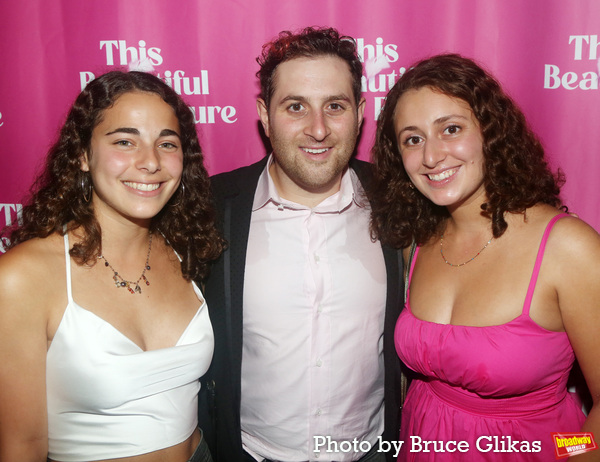 Sarah Kahl, Producer Oliver Roth and Mikayla Kibel Photo