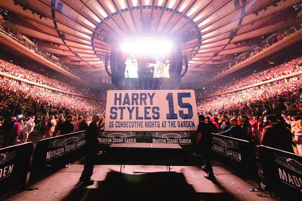 Madison Square Garden Honoring Harry Styles Photo