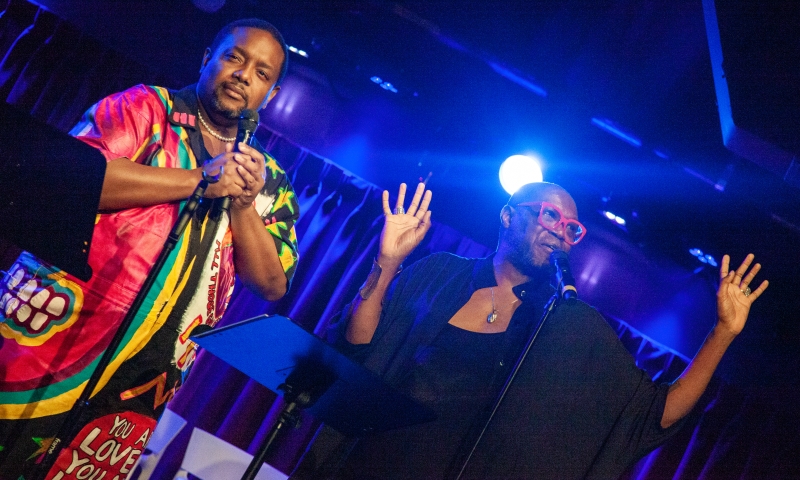 Review: James Jackson Jr. & John-Andrew Morrison Bring 5 QUESTIONS WITH JAMES AND JAM To The Green Room 42 Image
