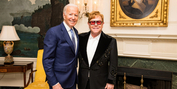 Elton John Receives National Humanities Medal from President Biden at White House Photo