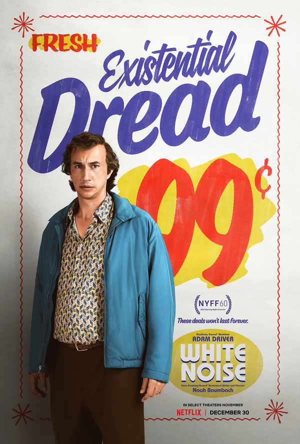 Photos: Netflix Shares WHITE NOISE Character Posters of Adam Driver ...