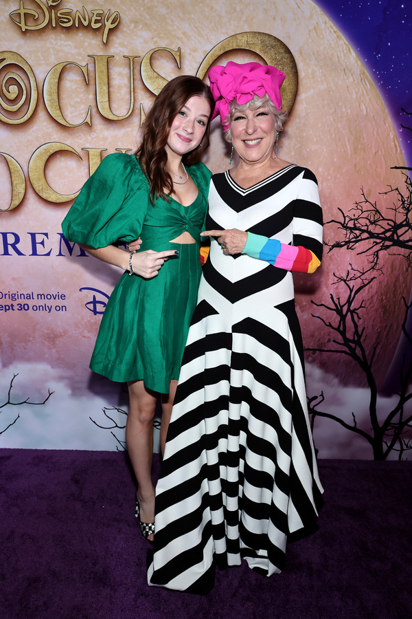 Taylor Paige Henderson and Bette Midler Photo