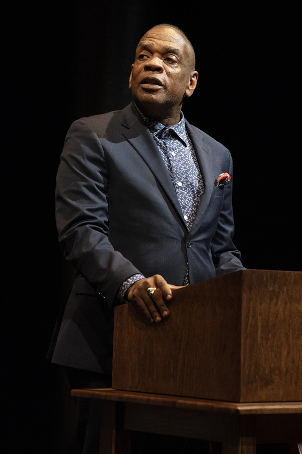 Photos: First Look at Greig Sargeant & More in BALDWIN AND BUCKLEY AT CAMBRIDGE at The Public Theater Image