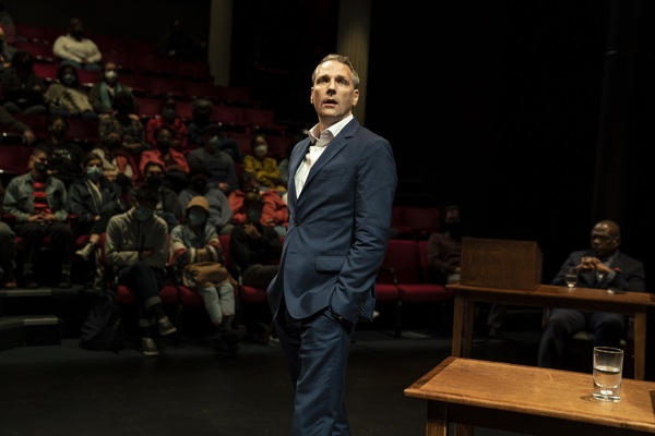 Photos: First Look at Greig Sargeant & More in BALDWIN AND BUCKLEY AT CAMBRIDGE at The Public Theater Image