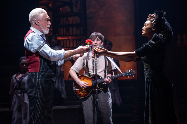 Patrick Page, Reeve Carney and Jewelle Blackman Photo