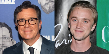 Stephen Colbert, Tom Felton, Constance Wu, George R.R. Martin, & More Join Symphony Space Photo