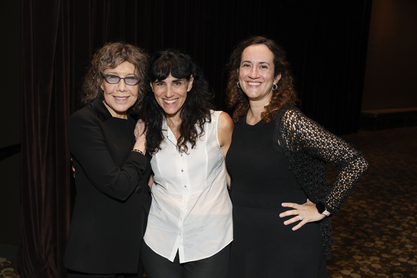 From left, actor Lily Tomlin, director Leigh Silverman and Center Theatre Group Manag Photo