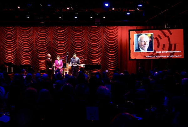 Matt Joslyn, Nancy Pelosi, and Michael P.N.A. Hormel Photo