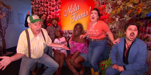 VIDEO: OKLAHOMA! National Tour Performs 'Mila Kunis!' Parody & 'People Will Say We're' In Love' on CORDEN Video