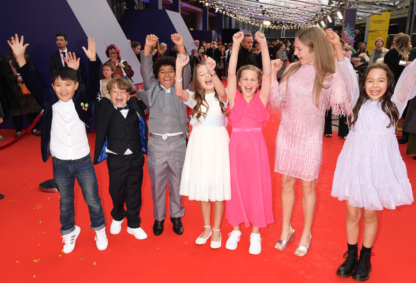 Photos: MATILDA THE MUSICAL Movie Cast Hits the Red Carpet at the BFI London Film Festival Premiere 