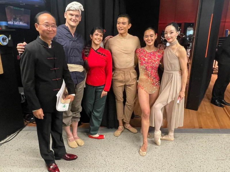 Argentinian Dancer, Choreographer and Director, Analía Farfan, Performed at The 2022 Golden Night Concert Held by The Beijing Association of NY, at Lincoln Center  Image