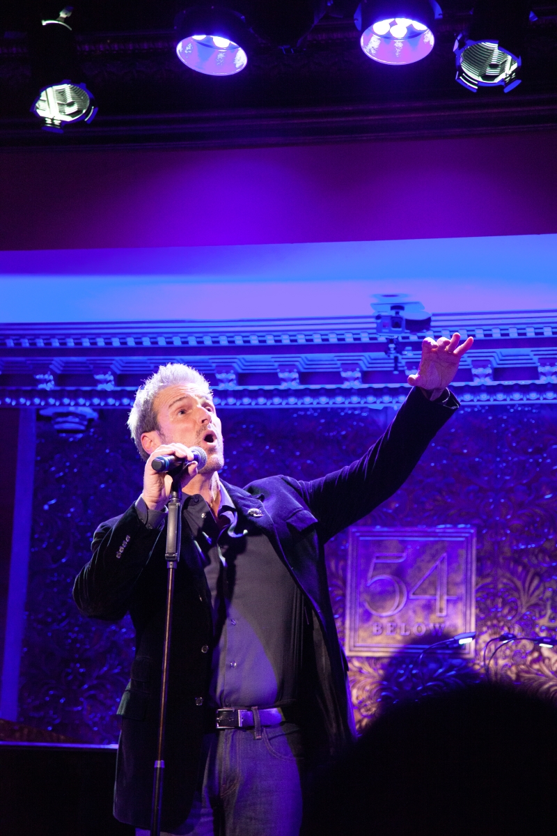 Review: HUGH PANARO Blossoms Before 54 Below Audience With Solo Show Debut Image