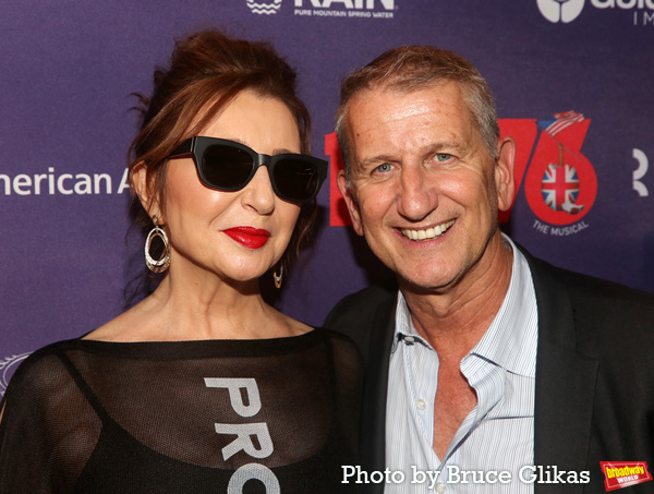 Photos: Stars Arrive on the 1776 Red Caret on Opening Night Image