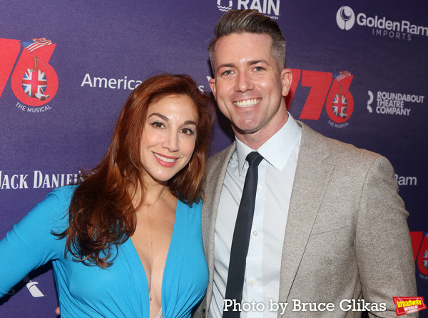 Photos: Stars Arrive on the 1776 Red Caret on Opening Night Image