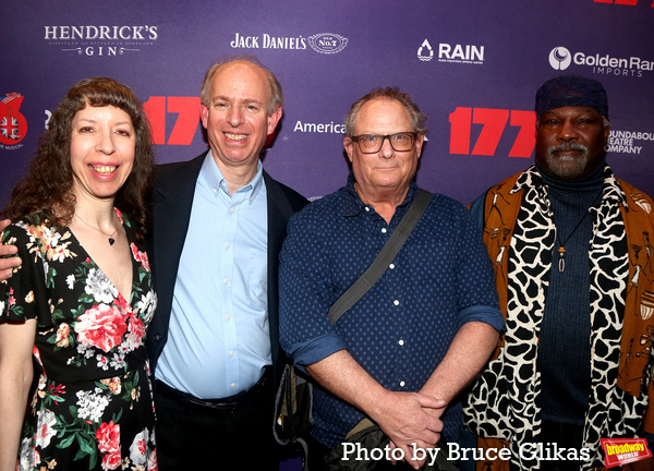 Photos: Stars Arrive on the 1776 Red Caret on Opening Night Image