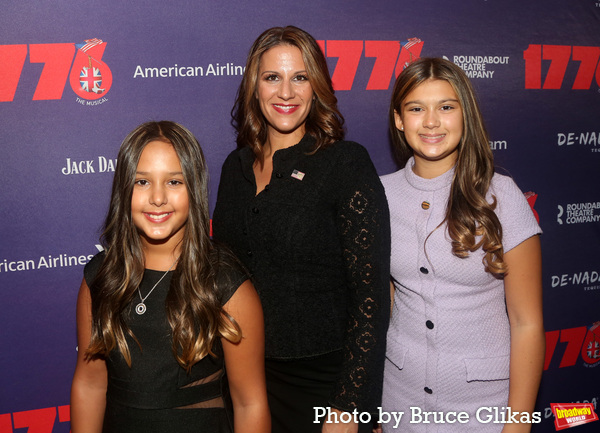 Photos: Stars Arrive on the 1776 Red Caret on Opening Night Image