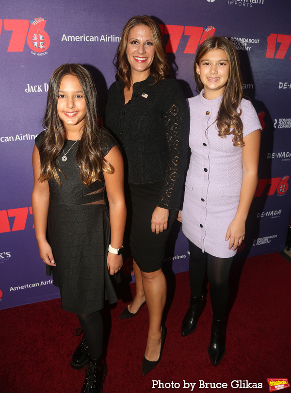 Photos: Stars Arrive on the 1776 Red Caret on Opening Night Image