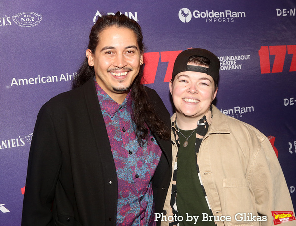 Photos: Stars Arrive on the 1776 Red Caret on Opening Night Image