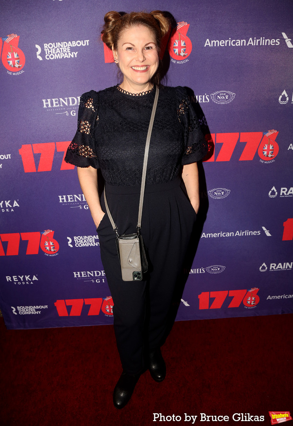 Photos: Stars Arrive on the 1776 Red Caret on Opening Night Image